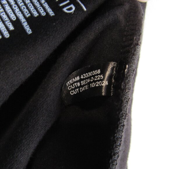 Torrid Full Length Inset Legging Women's Size 0 Stretch Black Panel Detail - Picture 5 of 9